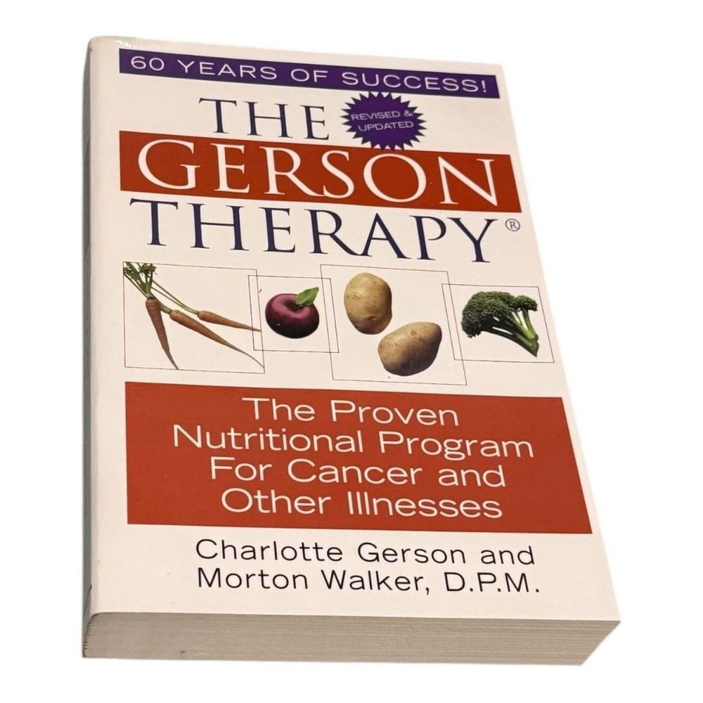 The Gerson Therapy Gerson Walker Kensington White Trade PB USA Cancer Health
